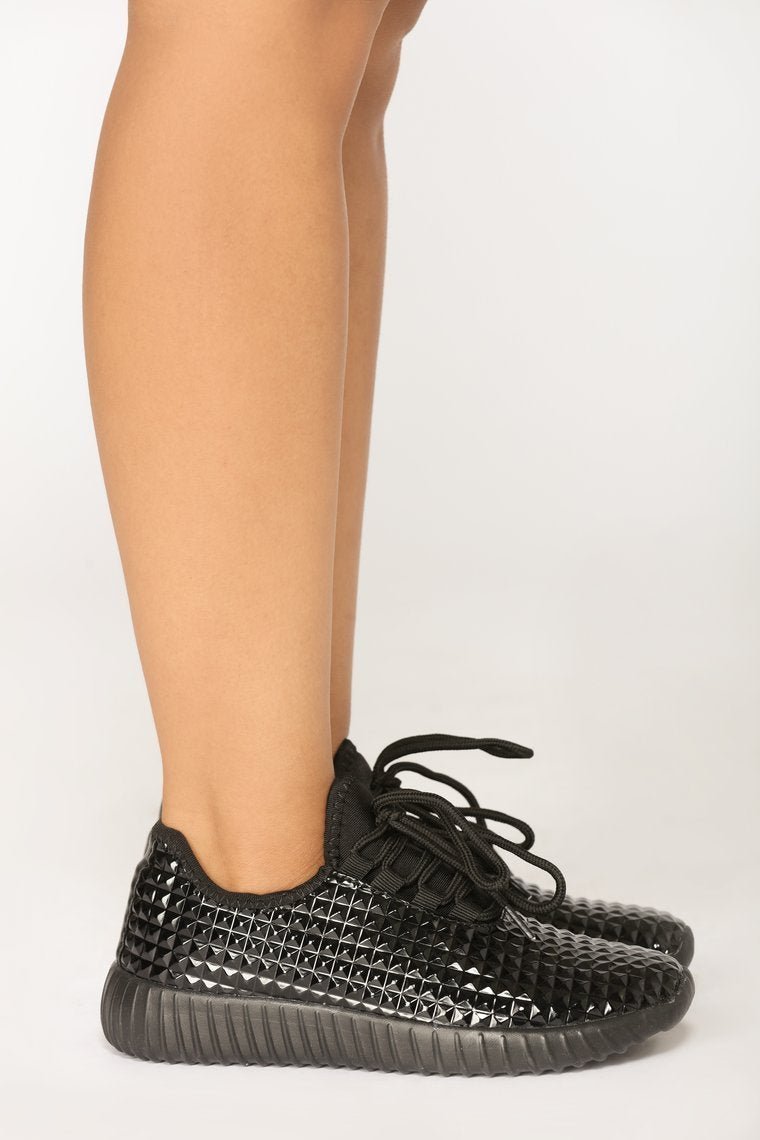 Rock N Run Sneaker - Black - jameswhite001