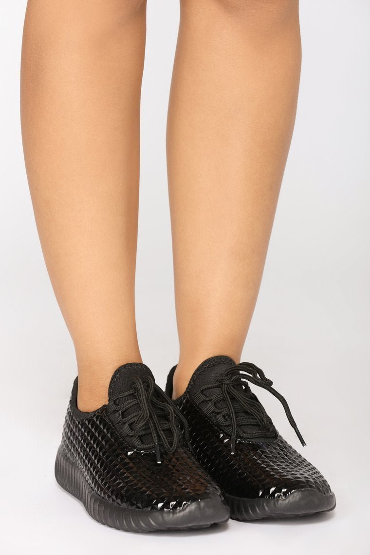 Rock N Run Sneaker - Black - jameswhite001