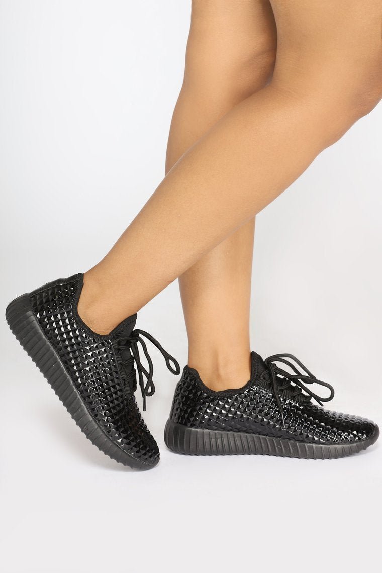 Rock N Run Sneaker - Black - jameswhite001