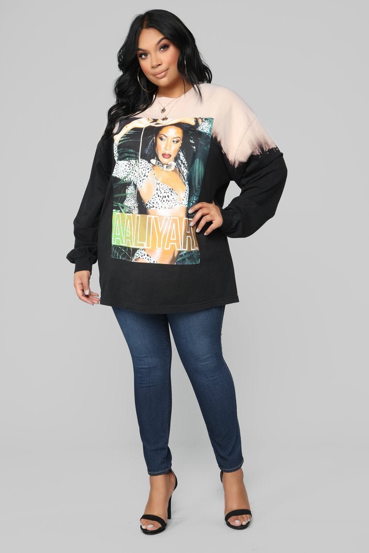 Rock The Boat Top - Black - jameswhite001