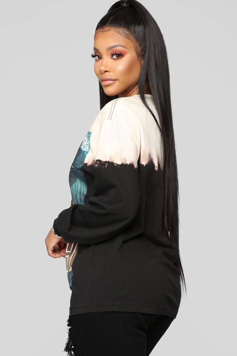 Rock The Boat Top - Black - jameswhite001