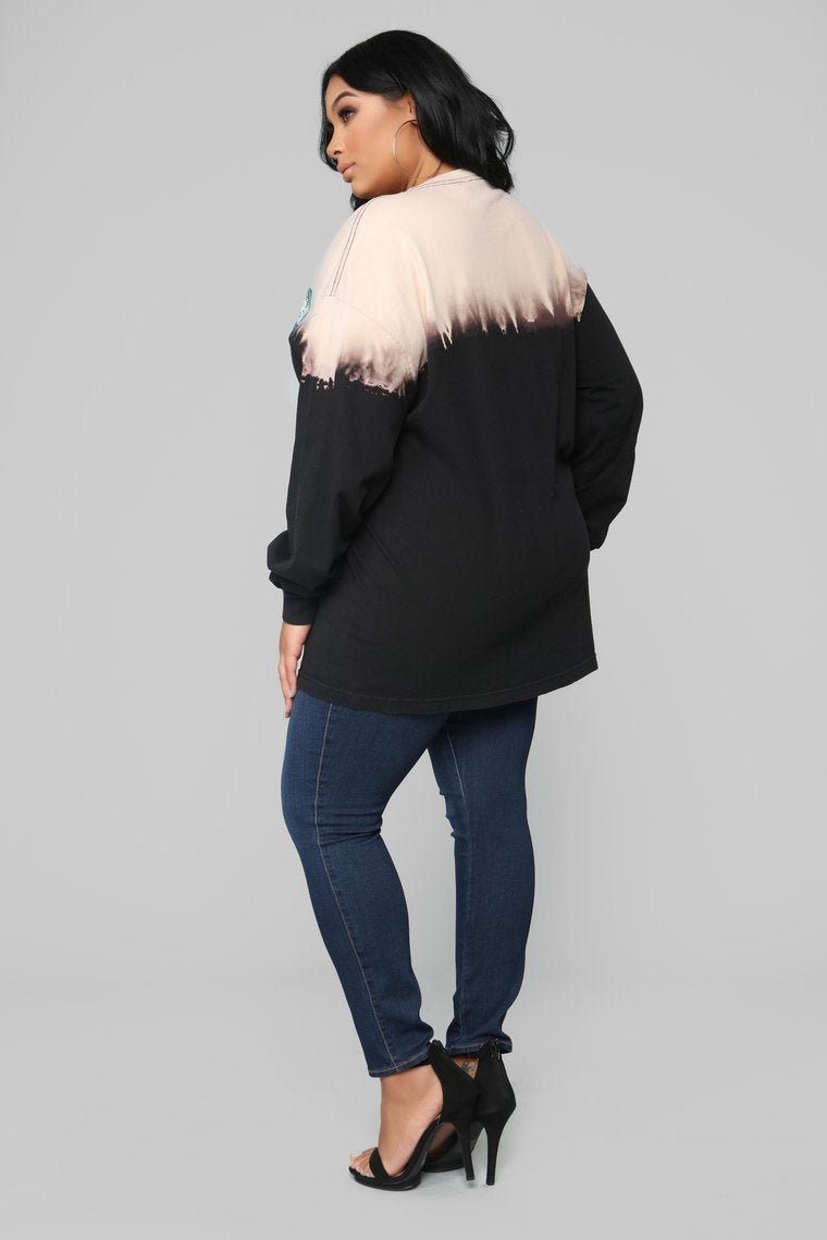 Rock The Boat Top - Black - jameswhite001