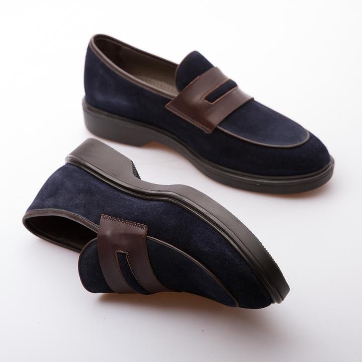 ROY - DARK BLUE - WAXY SUEDE - jameswhite001