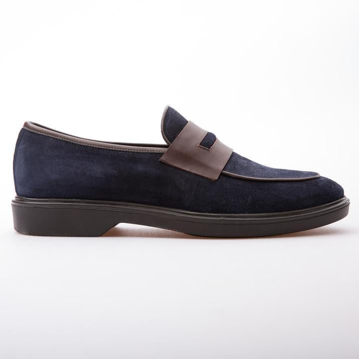 ROY - DARK BLUE - WAXY SUEDE - jameswhite001