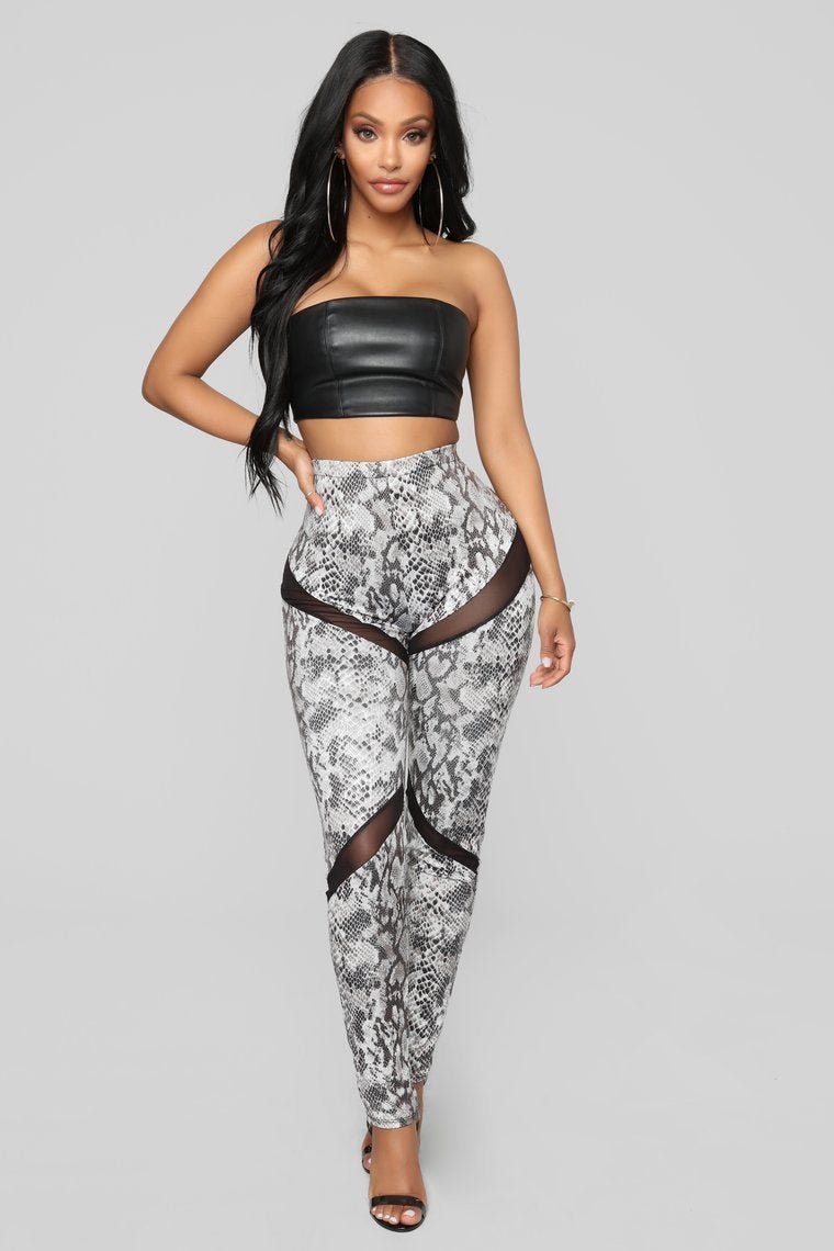 Running After You Leggings - Black/Grey - jameswhite001