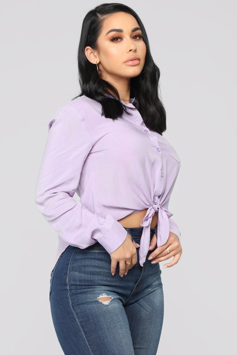 Secret Love Spell Top - Lavender - jameswhite001