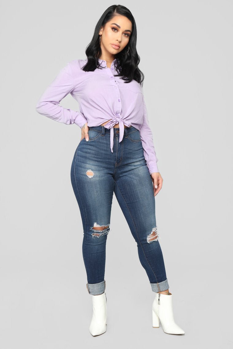 Secret Love Spell Top - Lavender - jameswhite001