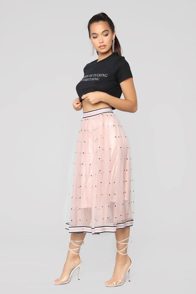 Semira Midi Skirt - Mauve - jameswhite001