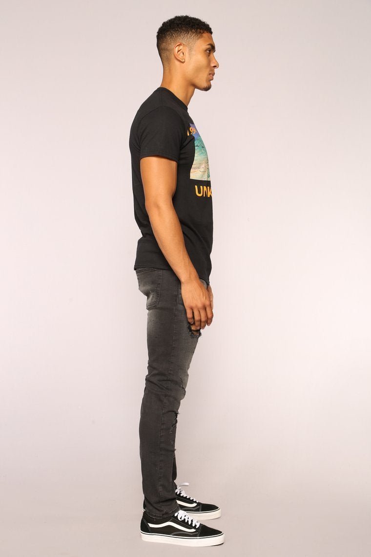 Shadow Skinny Jeans - Black - jameswhite001