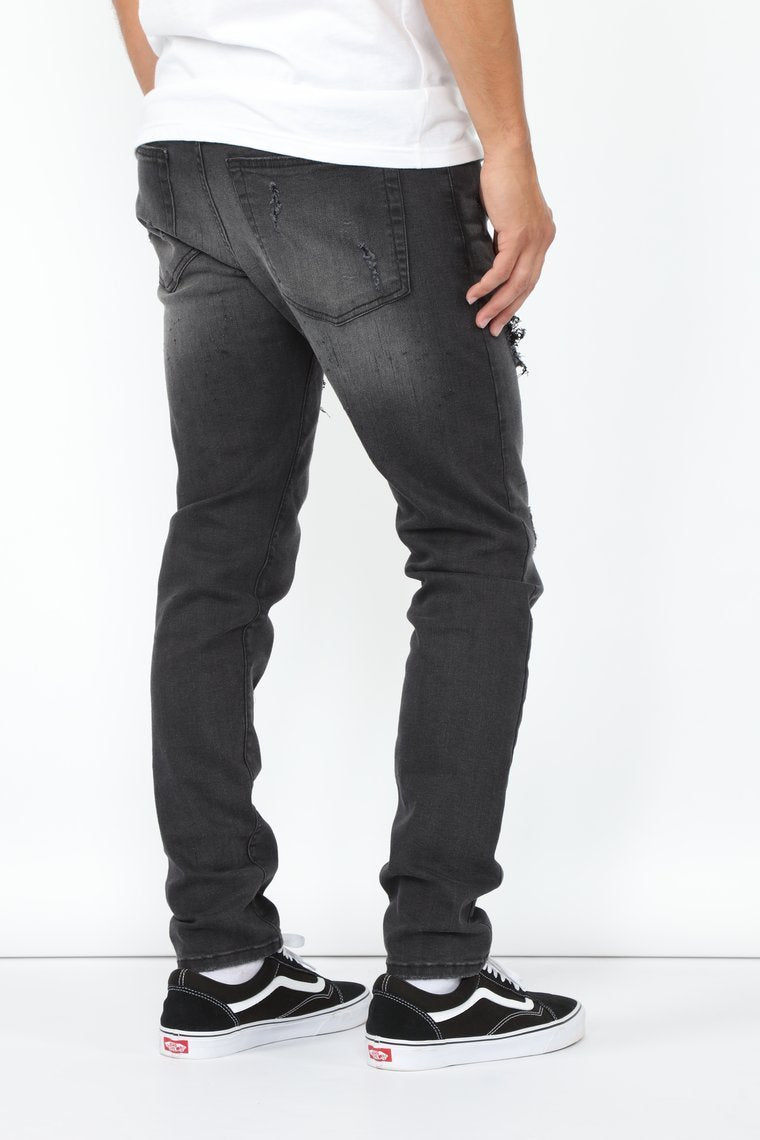 Shadow Skinny Jeans - Black - jameswhite001