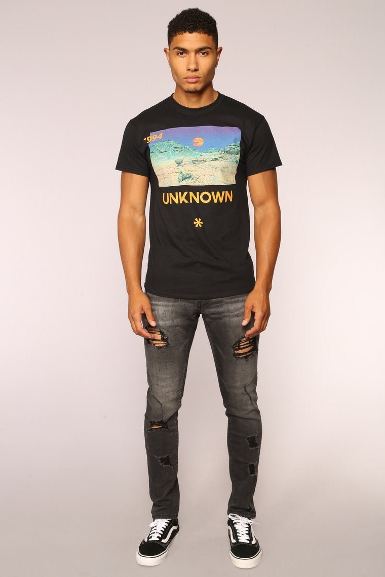 Shadow Skinny Jeans - Black - jameswhite001