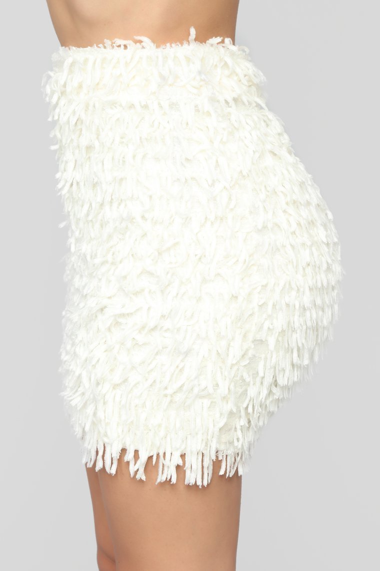 Shagadelic Fringe Set - Ivory - jameswhite001