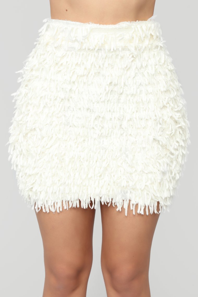 Shagadelic Fringe Set - Ivory - jameswhite001