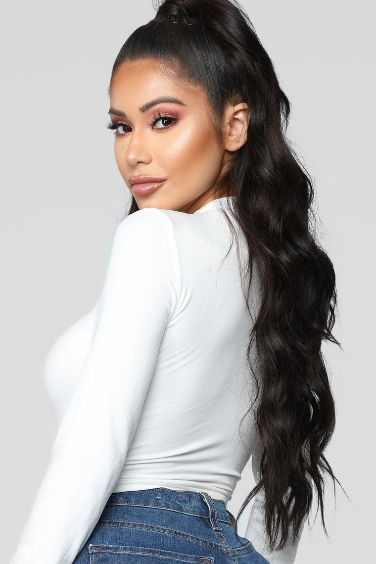 Shape Of You Top - Soft White - jameswhite001