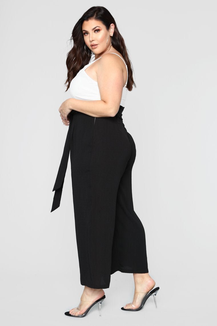 She's So Lucky Jumpsuit - Black - jameswhite001