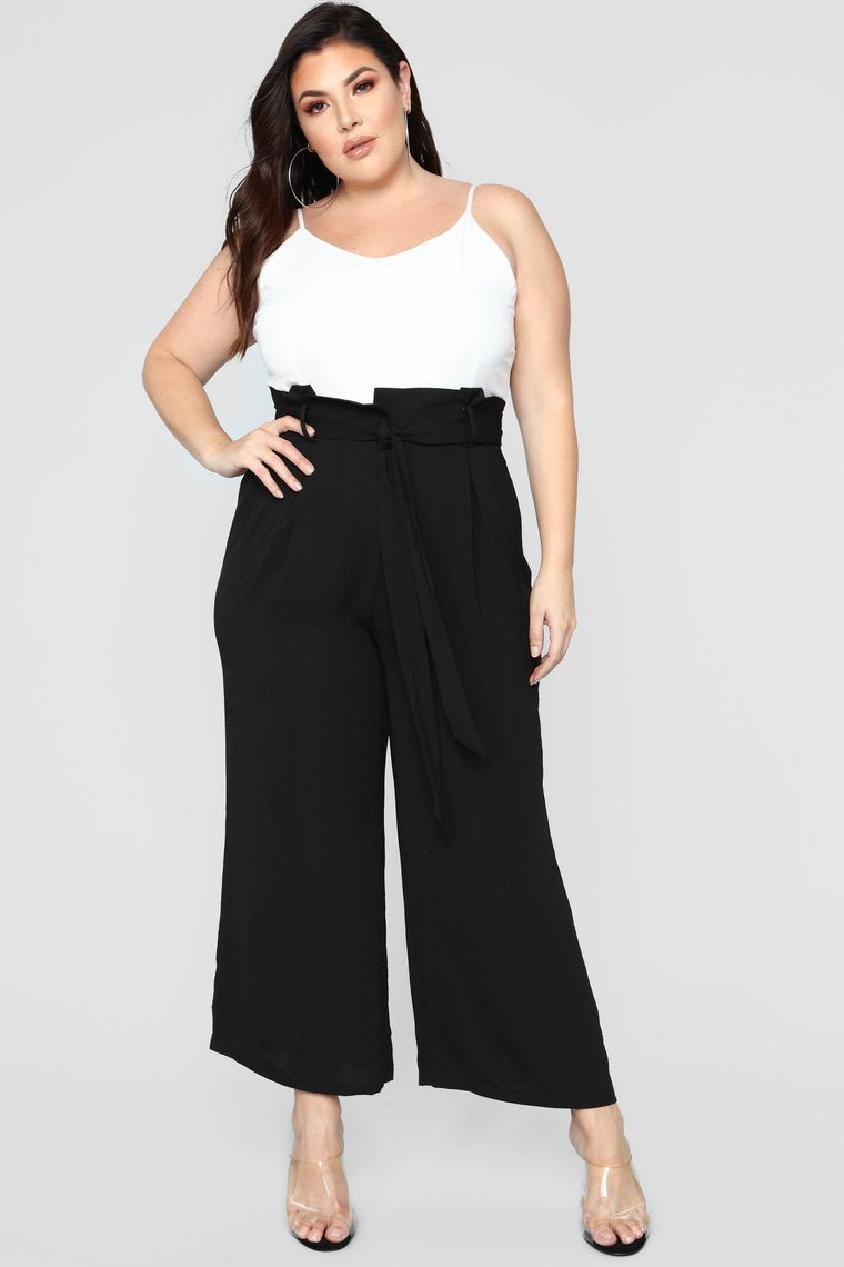 She's So Lucky Jumpsuit - Black - jameswhite001