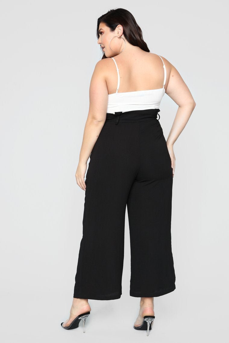 She's So Lucky Jumpsuit - Black - jameswhite001