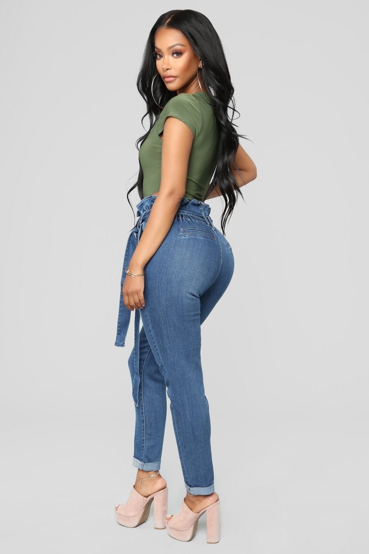 Sign Of The Times Ankle Jeans - Dark Wash - jameswhite001