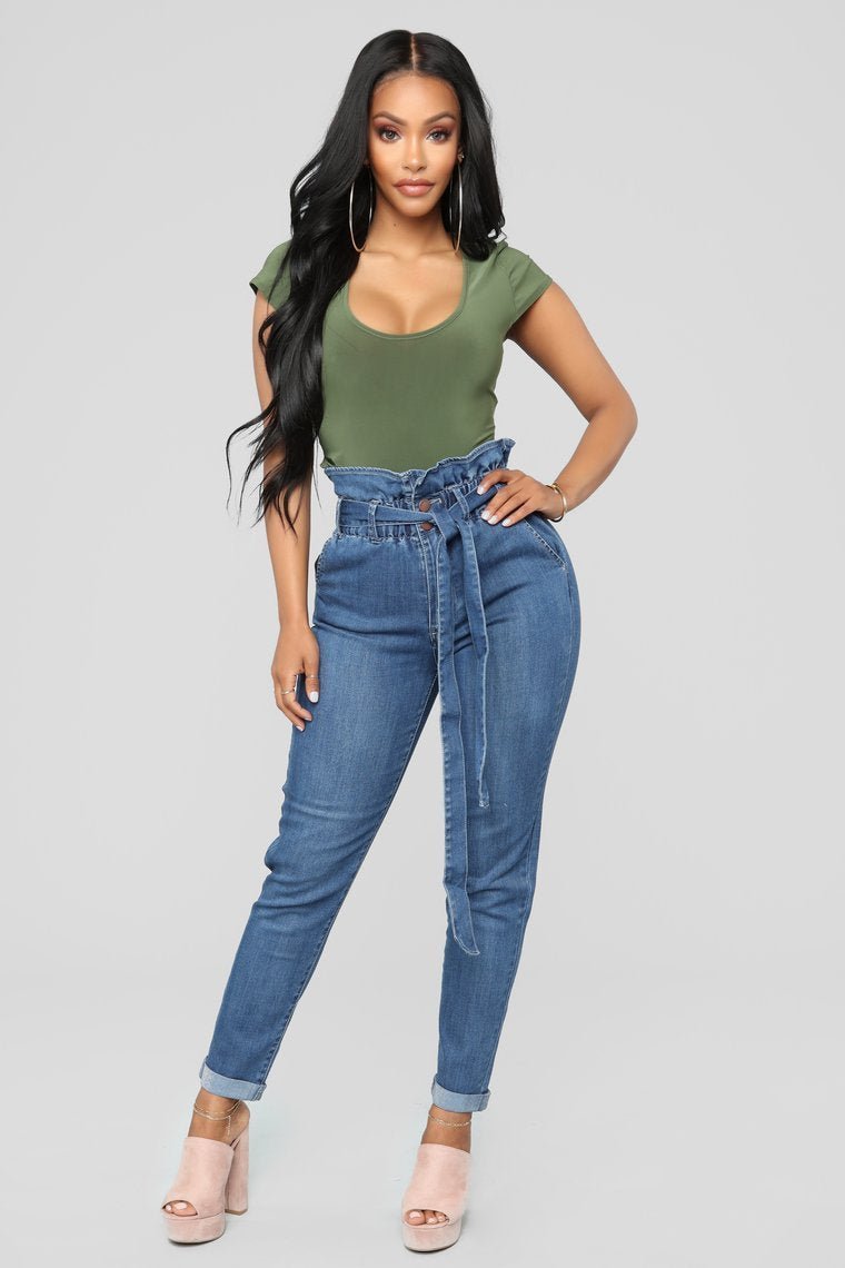 Sign Of The Times Ankle Jeans - Dark Wash - jameswhite001