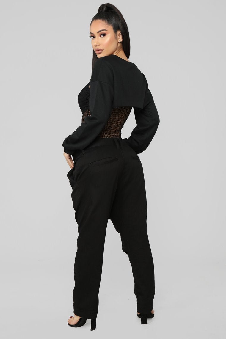 Smash Into You Bodysuit - Black - jameswhite001