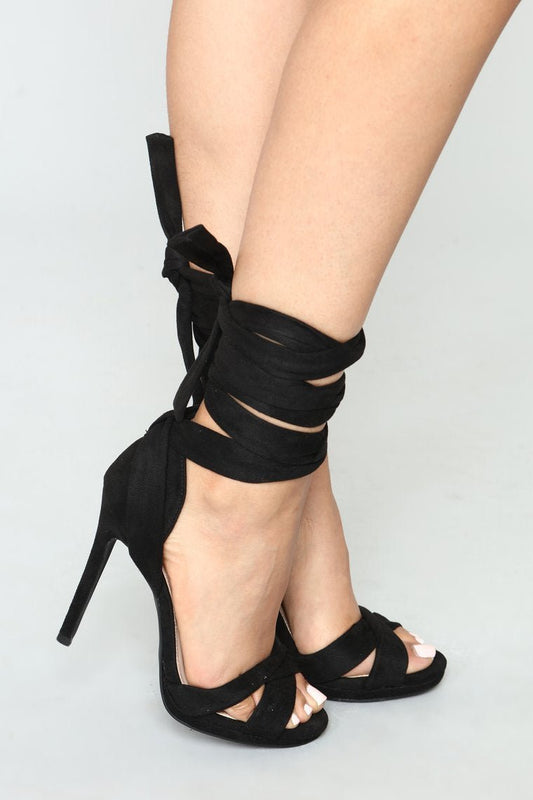 So To Tie For Heels - Black - jameswhite001