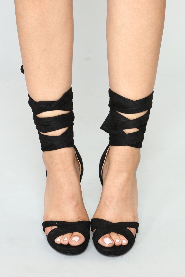 So To Tie For Heels - Black - jameswhite001