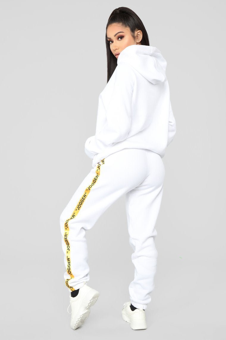 Statement Hoodie - White - jameswhite001