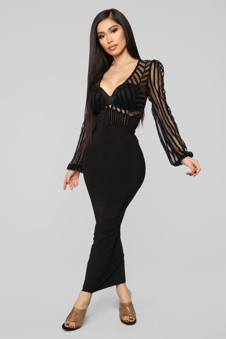 Stay Shining Top - Black - jameswhite001