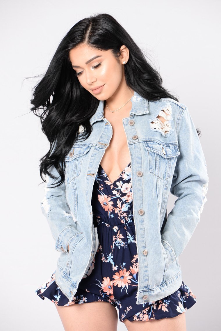 Stereo Love Denim Jacket - Vintage - jameswhite001