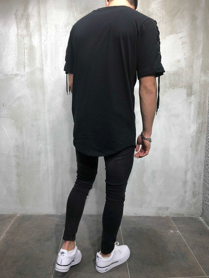 STRING DETAILED SLEEVE 3702 - jameswhite001