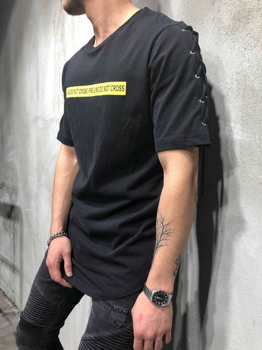 STRING DETAILED SLEEVE 3702 - jameswhite001