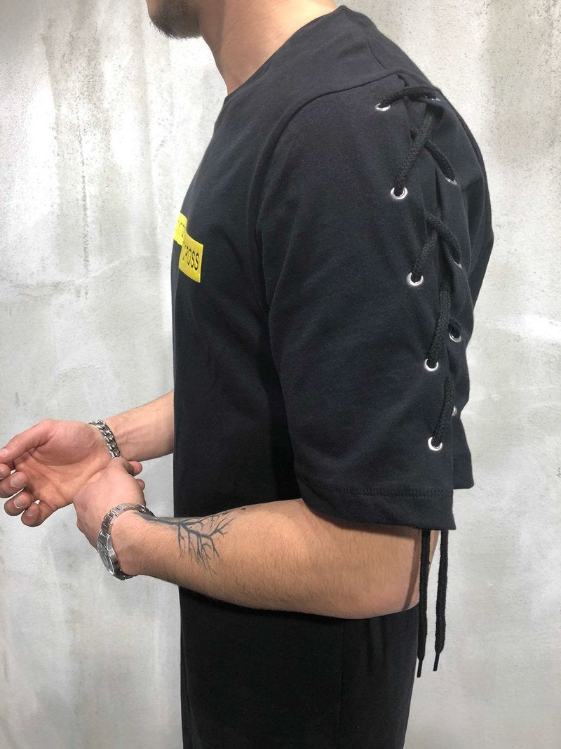 STRING DETAILED SLEEVE 3702 - jameswhite001