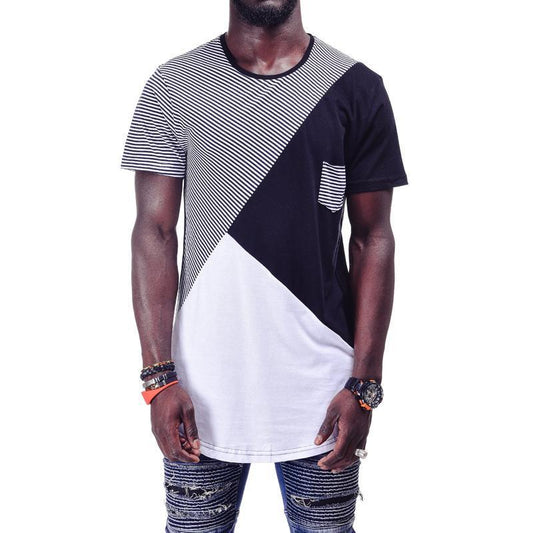 STRIPED MENS T - SHIRT 3591 - jameswhite001