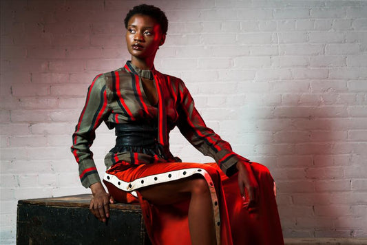 Striped Silk Blouse - jameswhite001