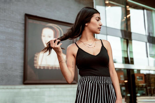 Striped Skirt and Top - jameswhite001