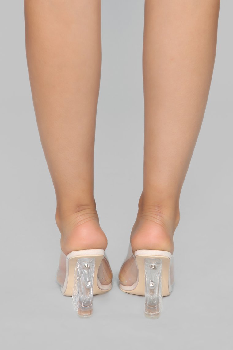 The Glass Edge Heeled Sandal - Nude - jameswhite001