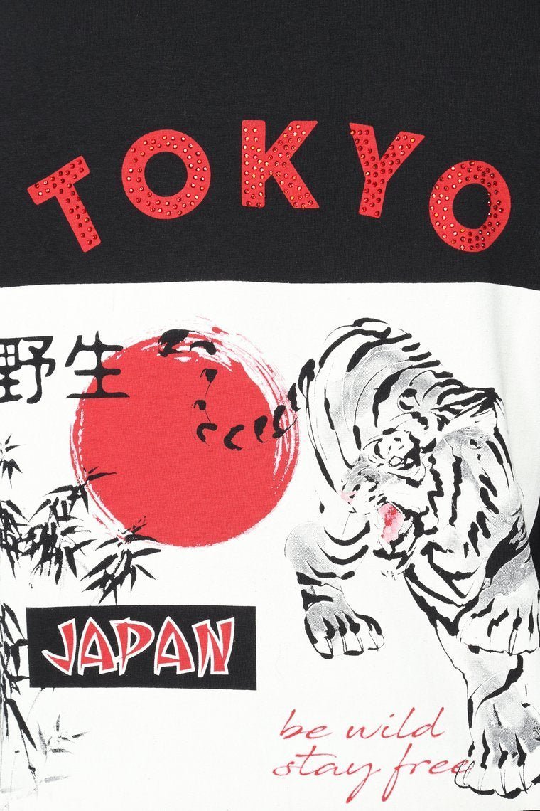 Tokyo Girl Top - Black - jameswhite001
