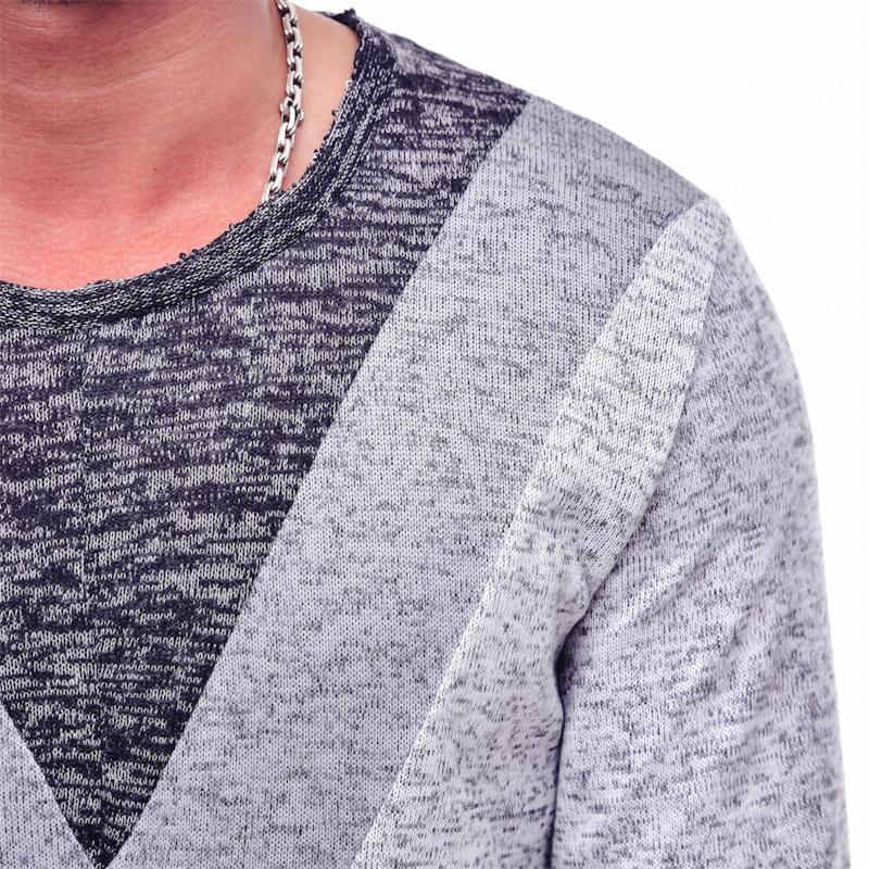 TRIANGLE PATTERN SWEATER 3562 - jameswhite001