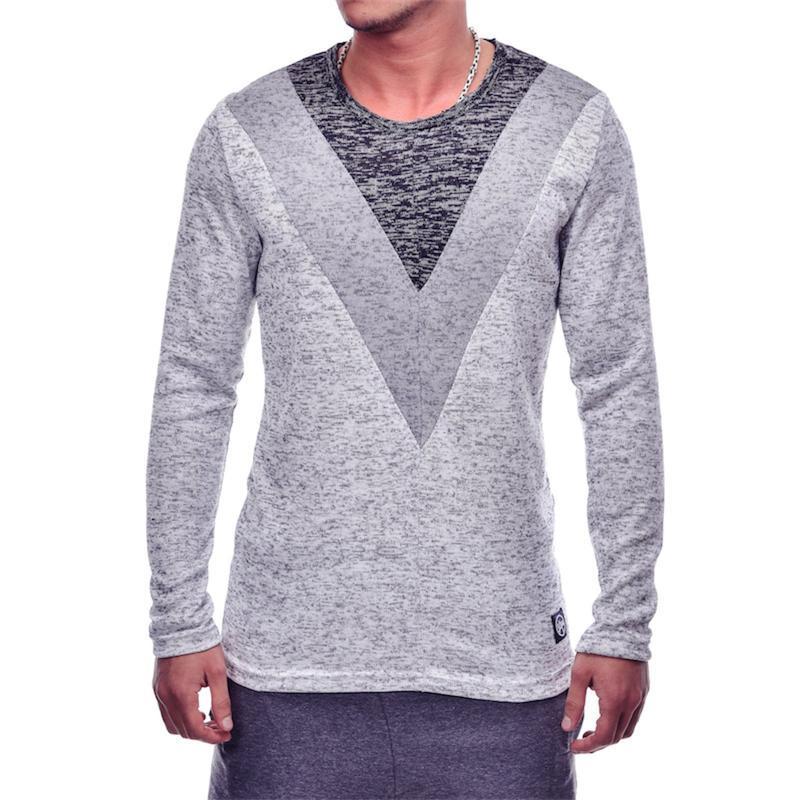 TRIANGLE PATTERN SWEATER 3562 - jameswhite001