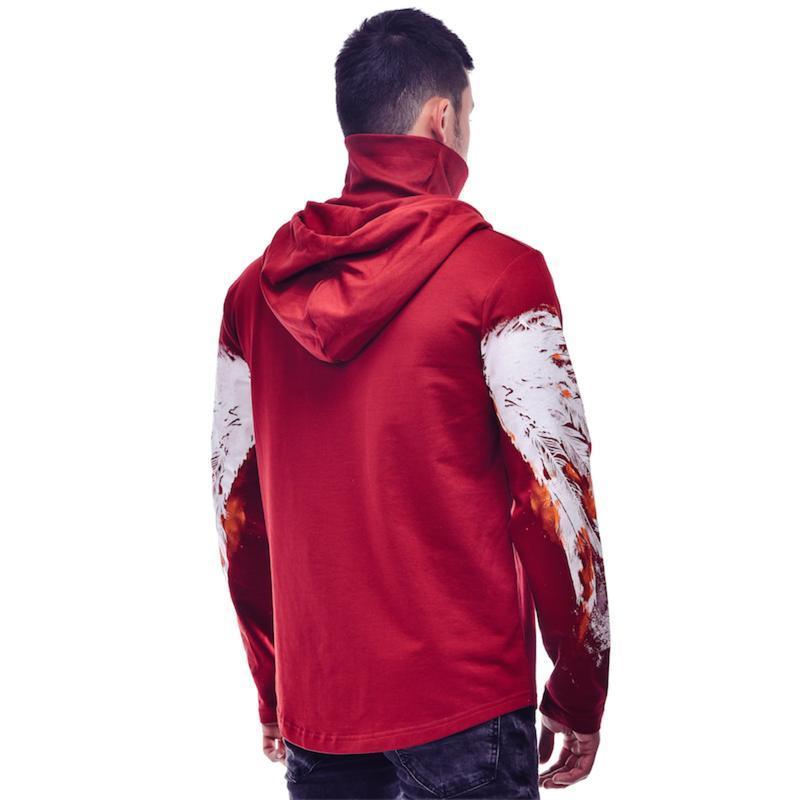 TURTLENECK AND HOODIE MEN'S SWEATER 3544 - jameswhite001