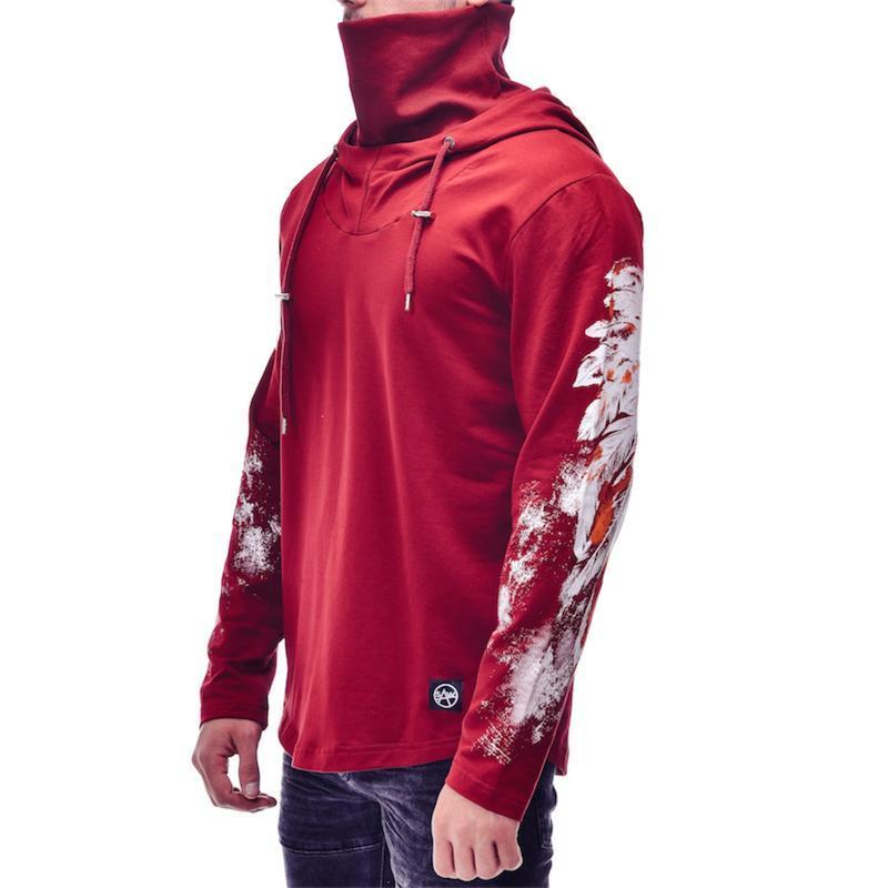 TURTLENECK AND HOODIE MEN'S SWEATER 3544 - jameswhite001