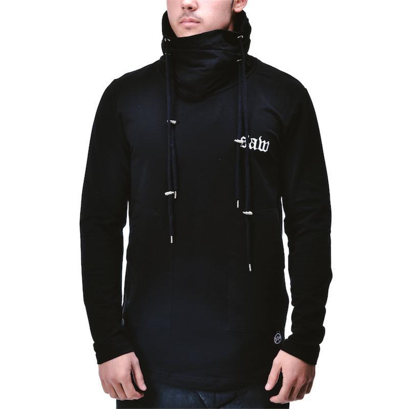 TURTLENECK BLACK SWEATER 3557 - jameswhite001