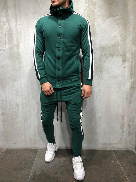TURTLENECK COTTON TRACKSUIT HOODED 3982 - jameswhite001