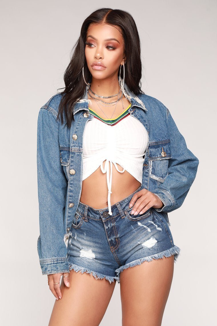 Twice As Nice Denim Jacket - Medium - jameswhite001