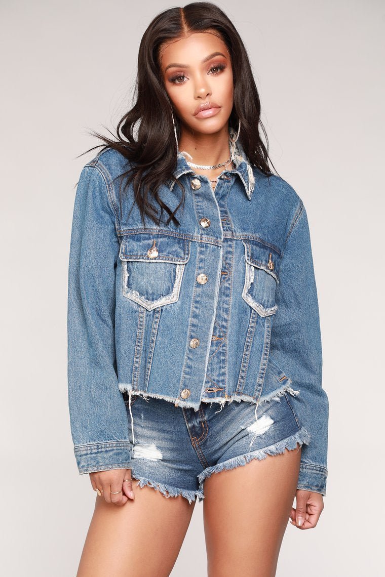 Twice As Nice Denim Jacket - Medium - jameswhite001