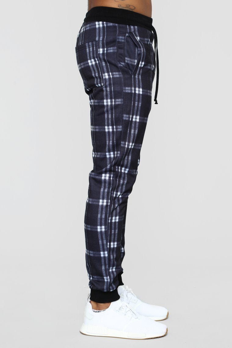 Tyson 2.0 Jogger - Black/White - jameswhite001