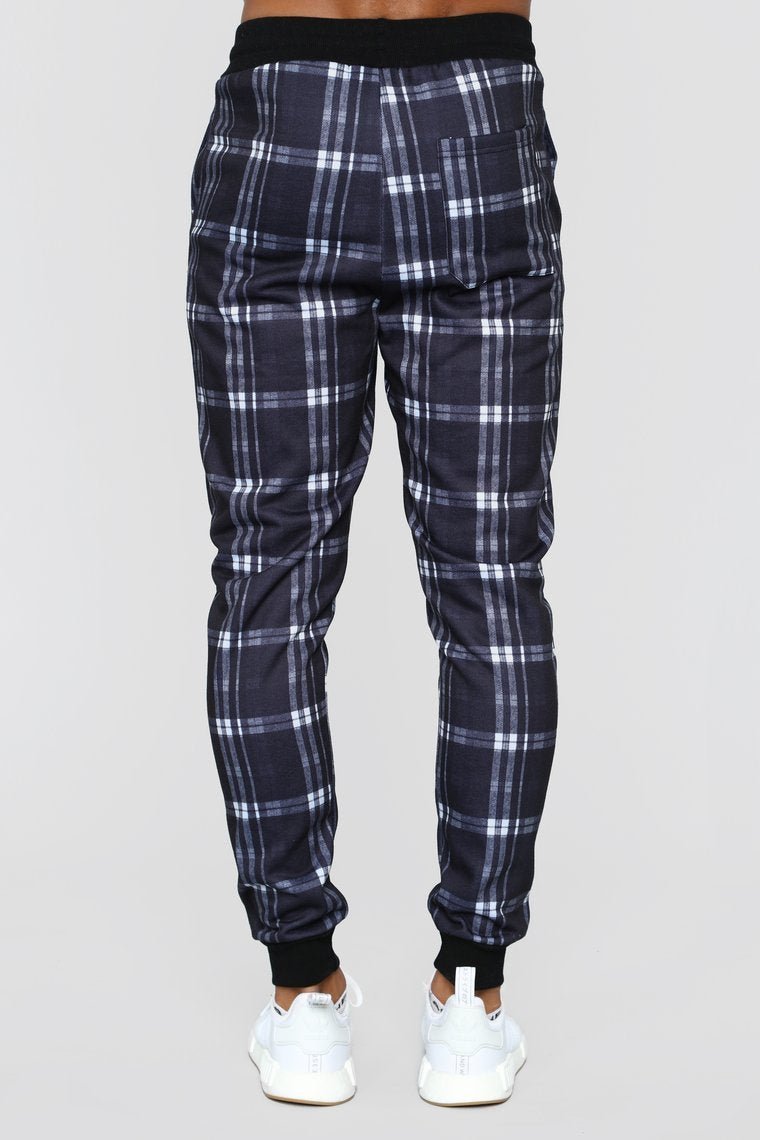 Tyson 2.0 Jogger - Black/White - jameswhite001