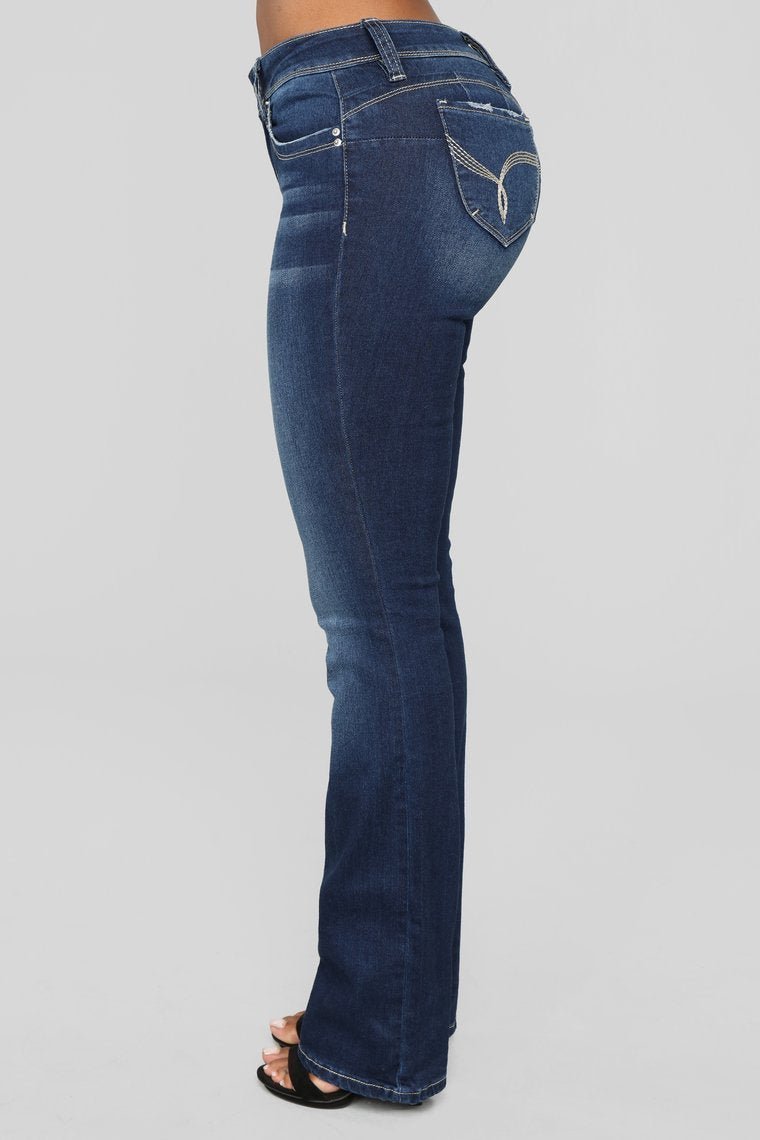 Valerie Boot Cut Jeans - Dark Denim - jameswhite001