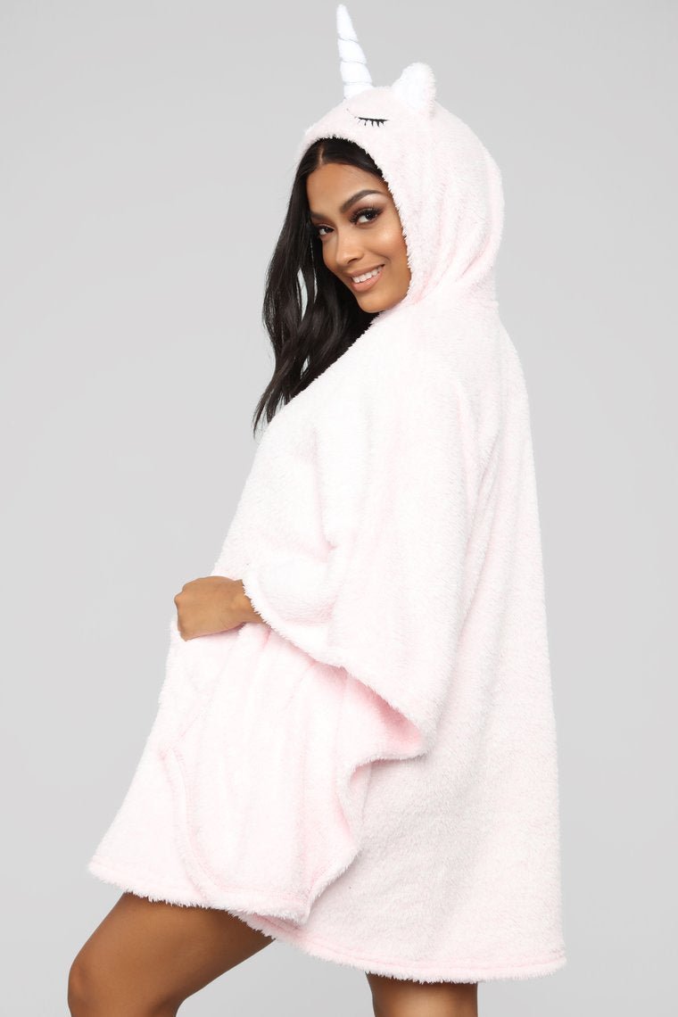 Very Rare Unicorn Sleep Hoodie - Pink - jameswhite001