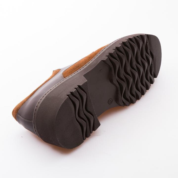 VINCENT - TOBACCO & BROWN - CALF SUEDE & VINTAGE LEATHER - jameswhite001